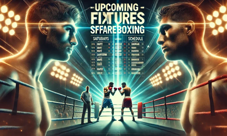 Upcoming Fixtures SFFAREBoxing