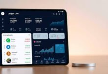 Ledger Live Portfolio Tracking dashboard